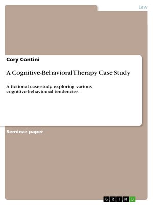cover image of A Cognitive-Behavioral Therapy Case Study